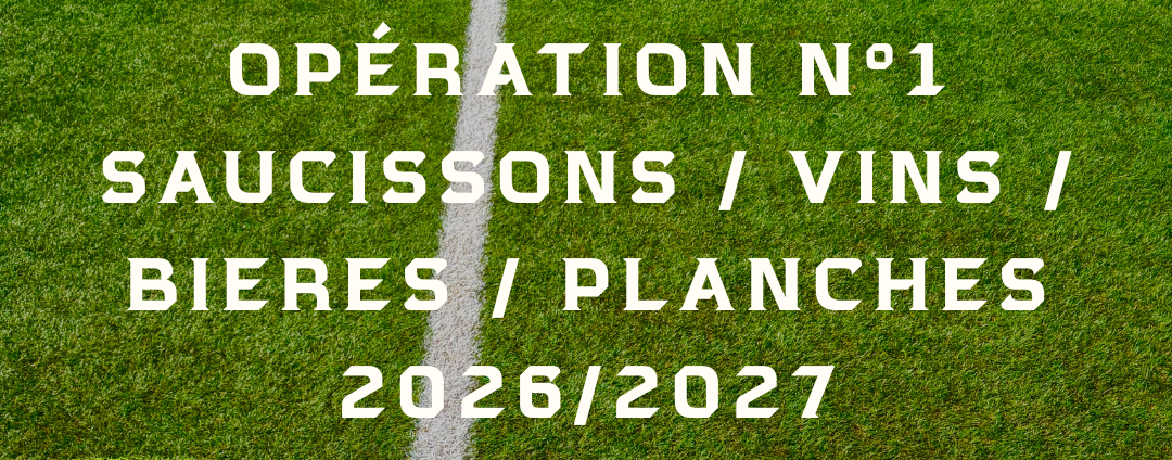 VENTE N°1 SAUCISSONS SAISONS 2026 / 2027